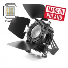 LED PAR 64 250W 2w1 COB SHORT WHITE 2200-5200K + BARNDOOR Mk2