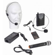 PORT15UHF-MKII batériový zvukový systém 2 x UHF mikrofon