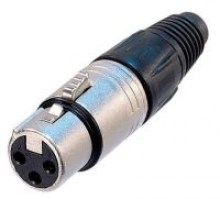 xlr-samica-kov-plast-3pin