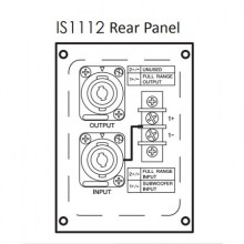 Pasívny bass reprobox s úpravou lak Yamaha IS 1112