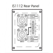 Pasívny bass reprobox s úpravou lak Yamaha IS 1112